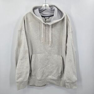 All In Motion Hoodie Womens XXL Heather Gray Mesh Lined Sweatshirt‎ Pullover